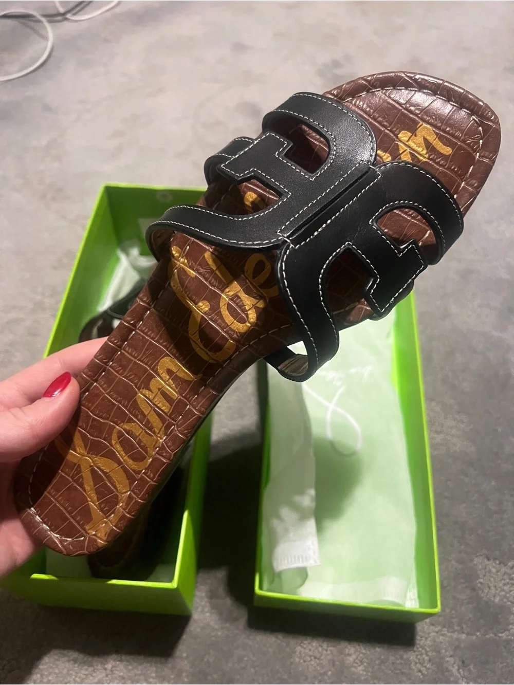 SAM EDELMAN BAY SANDALS - Picture 7 of 7
